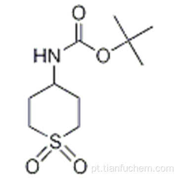 terc-butil N- (1,1-dioxothian-4-yl) carbaMate CAS 595597-01-6
